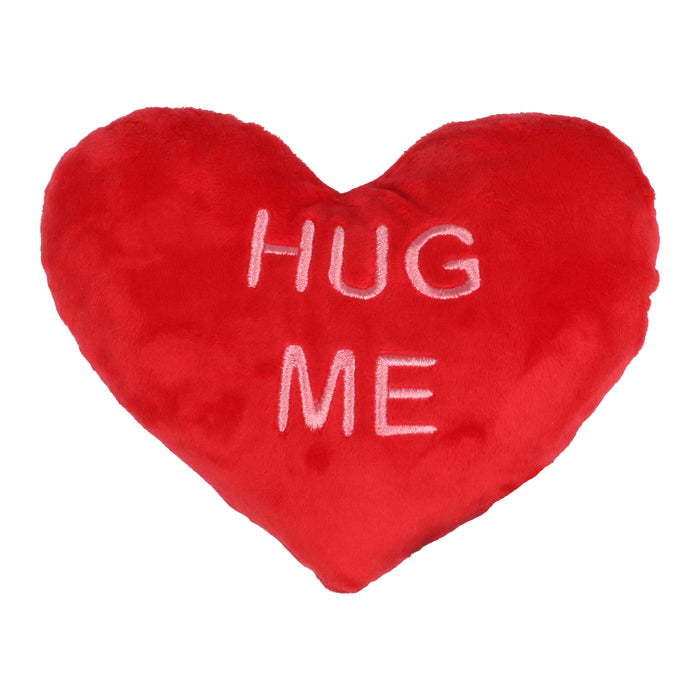 Coockoo Hondenspeeltje met pieper HUG ME Rood