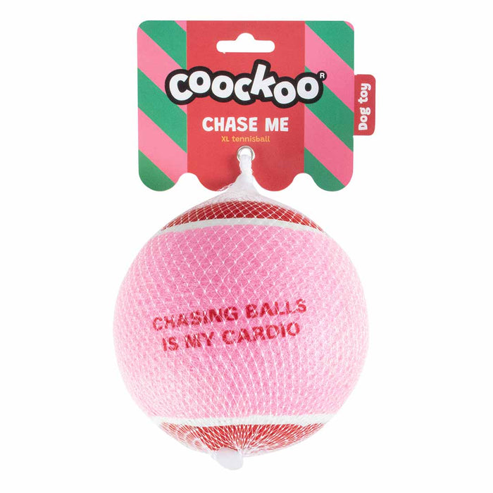 Coockoo CHASE ME XL tennisbal Rood/roze