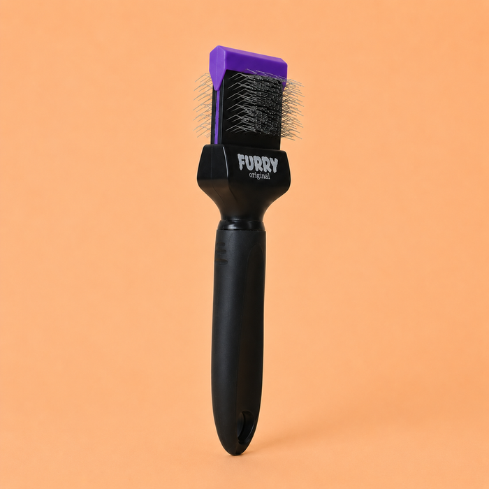 Furry Original Slicker Borstel paars