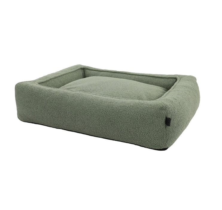 Teddy-Hundekorb Olivgrün Petlife Overseas