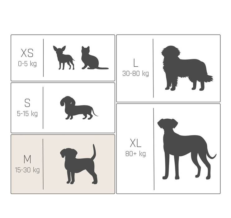 Hondenmand Teddy beige Petlife Overseas