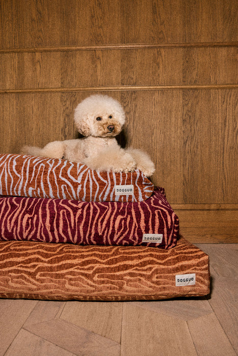 Dogguo hondenkussen Ethnic Bruin/Blauw