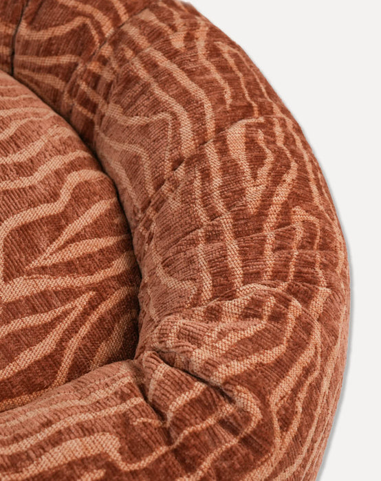 Dogguo donut hondenmand Ethnic Beige/Bruin