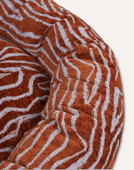 Dogguo donut hondenmand Ethnic Bruin/blauw