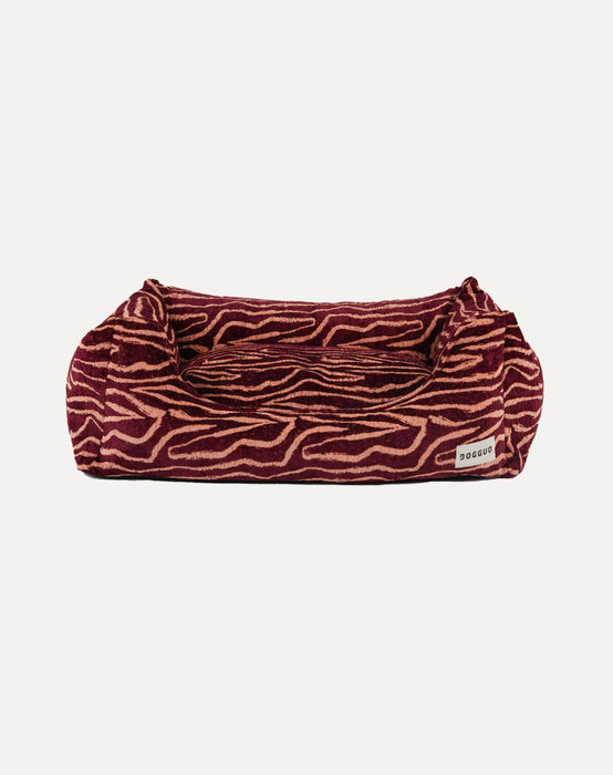 Dogguo hondenmand Ethnic Bordeaux/Perzik