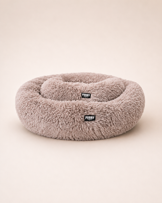 Furry Original Donut Hondenmand Orthopedisch Bruin