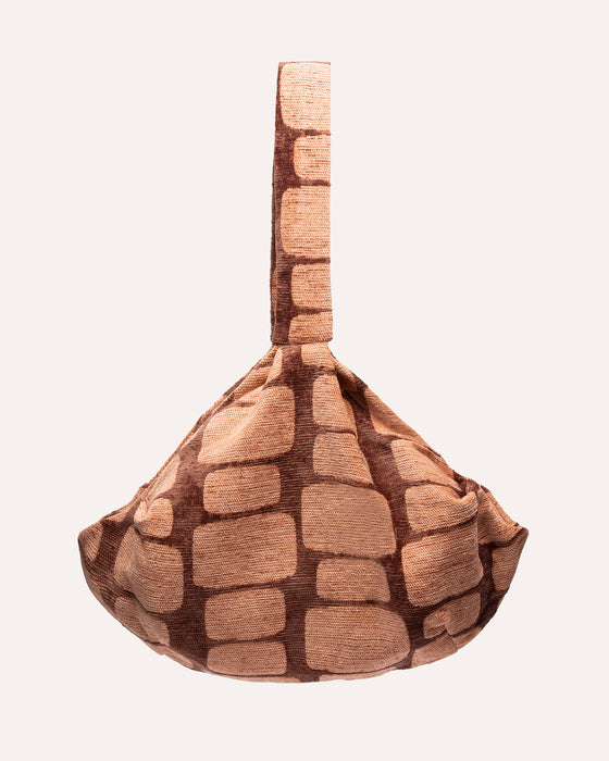 Dogguo draagzak Staple Stones Bruin/Perzik