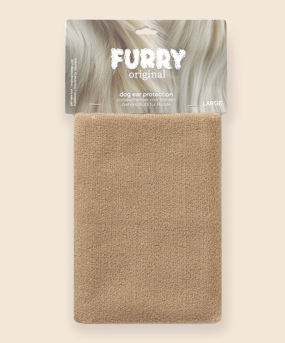 Honden oorbeschermers waterblazer mokka Furry Original