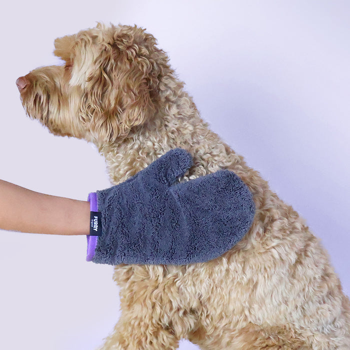 Honden microvezel drooghandschoen Furry Original