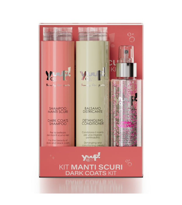 Yuup! Vachtverzorgings pakket Dark Coat